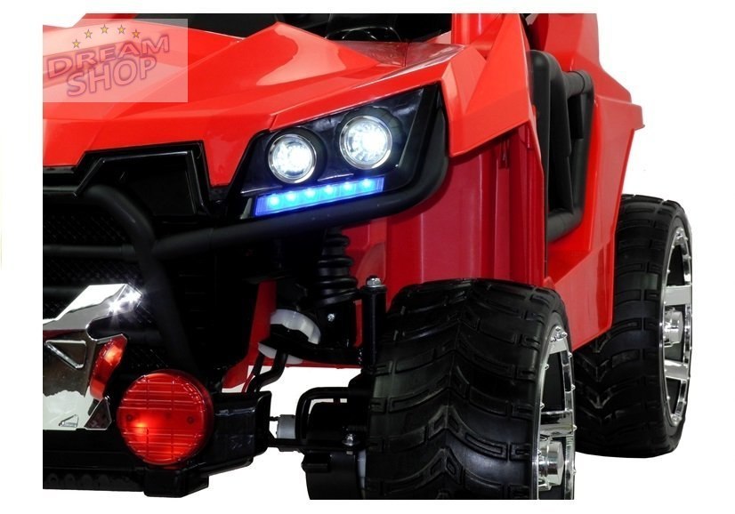 Auto na akumulator KL2988 Czerwone Auto na akumulator KL2988 Czerwone