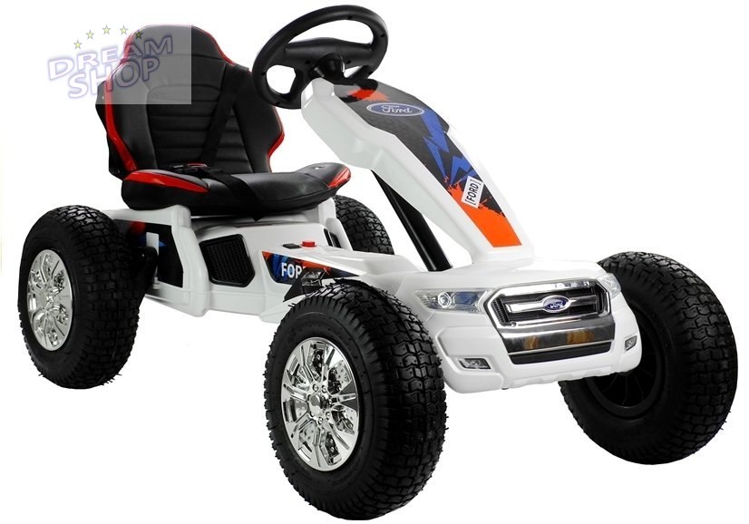 Gokart na Akumulator DK-G01 Biały Gokart na Akumulator DK-G01 Biały