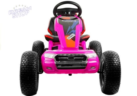 Gokart na Akumulator DK-G01 Różowy Gokart na Akumulator DK-G01 Różowy