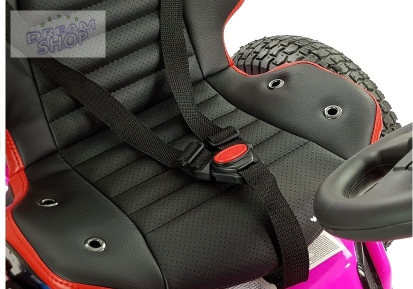 Gokart na Akumulator DK-G01 Różowy Gokart na Akumulator DK-G01 Różowy