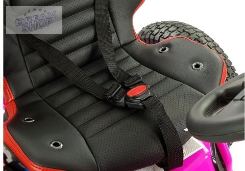 Gokart na Akumulator DK-G01 Różowy Gokart na Akumulator DK-G01 Różowy
