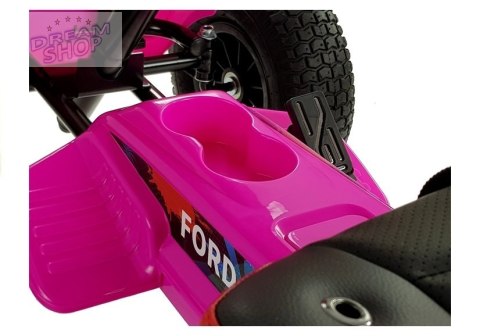 Gokart na Akumulator DK-G01 Różowy Gokart na Akumulator DK-G01 Różowy