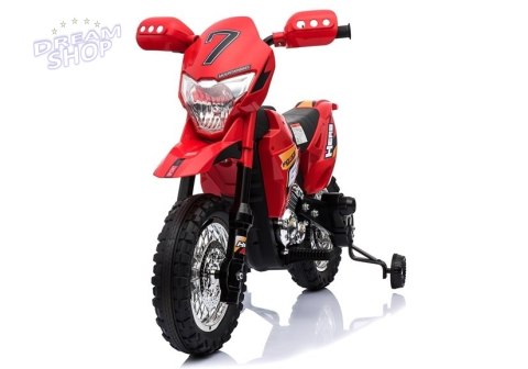 Motocykl na Akumulator Cross BDM0912 Czerwony Motocykl na Akumulator Cross BDM0912 Czerwony