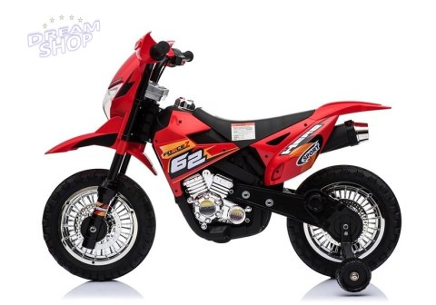 Motocykl na Akumulator Cross BDM0912 Czerwony Motocykl na Akumulator Cross BDM0912 Czerwony
