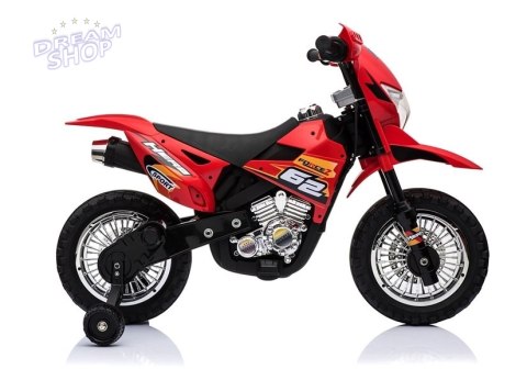 Motocykl na Akumulator Cross BDM0912 Czerwony Motocykl na Akumulator Cross BDM0912 Czerwony