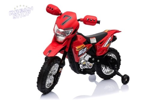 Motocykl na Akumulator Cross BDM0912 Czerwony Motocykl na Akumulator Cross BDM0912 Czerwony