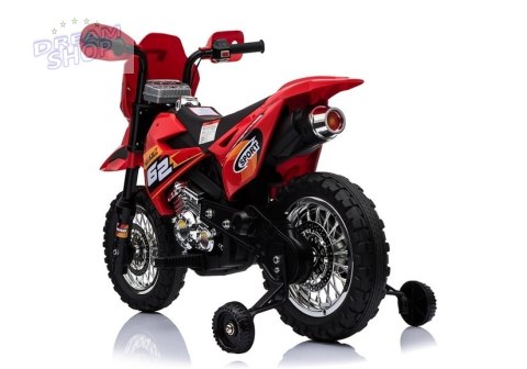 Motocykl na Akumulator Cross BDM0912 Czerwony Motocykl na Akumulator Cross BDM0912 Czerwony