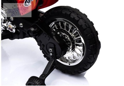 Motocykl na Akumulator Cross BDM0912 Czerwony Motocykl na Akumulator Cross BDM0912 Czerwony