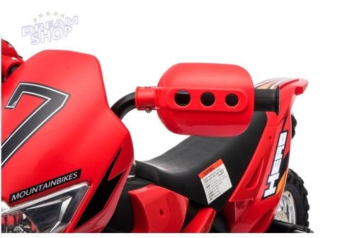Motocykl na Akumulator Cross BDM0912 Czerwony Motocykl na Akumulator Cross BDM0912 Czerwony