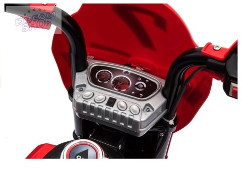 Motocykl na Akumulator Cross BDM0912 Czerwony Motocykl na Akumulator Cross BDM0912 Czerwony
