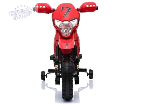 Motocykl na Akumulator Cross BDM0912 Czerwony Motocykl na Akumulator Cross BDM0912 Czerwony