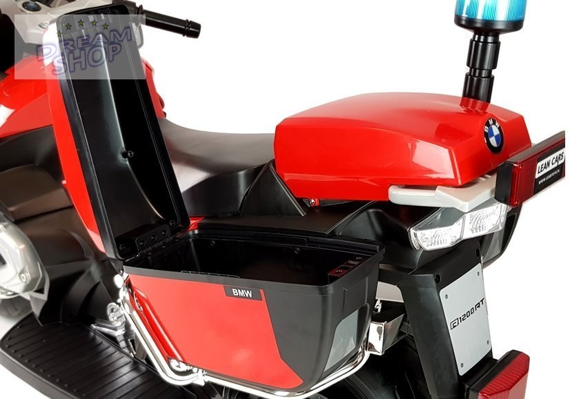 Motor na Akumulator BMW R1200 Policja Czerwony Motor na Akumulator BMW R1200 Policja Czerwony