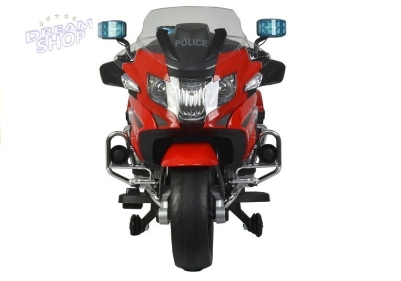 Motor na Akumulator BMW R1200 Policja Czerwony Motor na Akumulator BMW R1200 Policja Czerwony