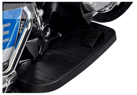 Motor na Akumulator BMW R1200 Policja Srebrny Motor na Akumulator BMW R1200 Policja Srebrny