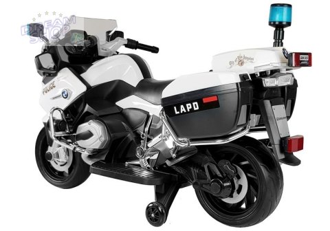 Motor na Akumulator BMW R1200 Policja biały Motor na Akumulator BMW R1200 Policja biały