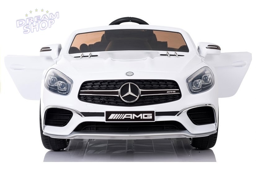 Pojazd na Akumulator Mercedes SL65 LCD Biały Pojazd na Akumulator Mercedes SL65 LCD Biały
