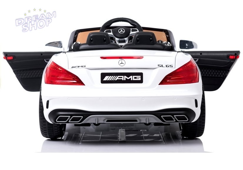Pojazd na Akumulator Mercedes SL65 LCD Biały Pojazd na Akumulator Mercedes SL65 LCD Biały
