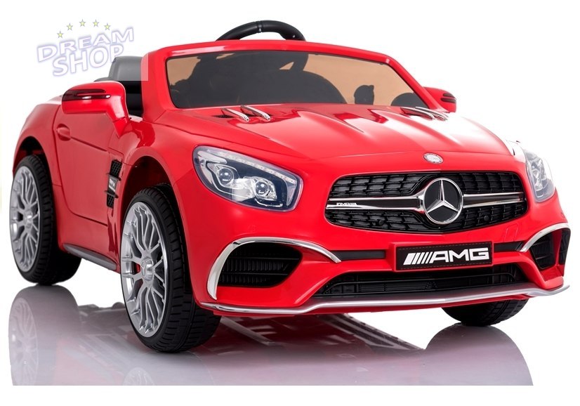 Pojazd na Akumulator Mercedes SL65 LCD Czerwony Pojazd na Akumulator Mercedes SL65 LCD Czerwony