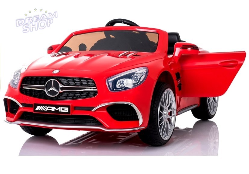 Pojazd na Akumulator Mercedes SL65 LCD Czerwony Pojazd na Akumulator Mercedes SL65 LCD Czerwony