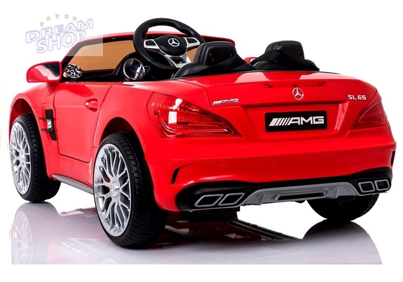 Pojazd na Akumulator Mercedes SL65 LCD Czerwony Pojazd na Akumulator Mercedes SL65 LCD Czerwony