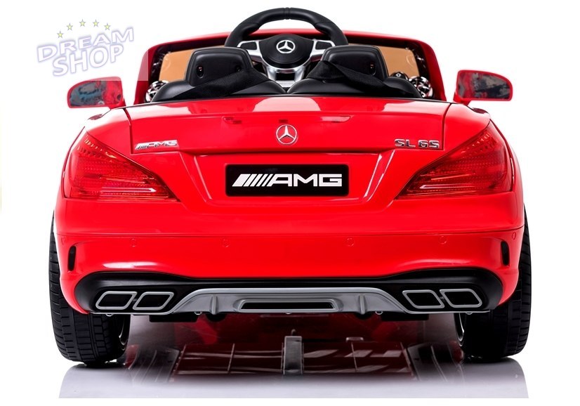 Pojazd na Akumulator Mercedes SL65 LCD Czerwony Pojazd na Akumulator Mercedes SL65 LCD Czerwony