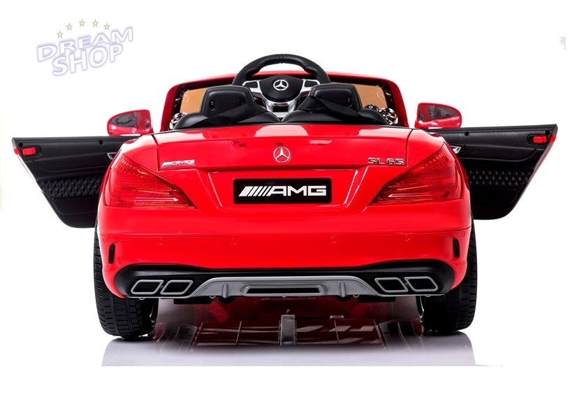 Pojazd na Akumulator Mercedes SL65 LCD Czerwony Pojazd na Akumulator Mercedes SL65 LCD Czerwony