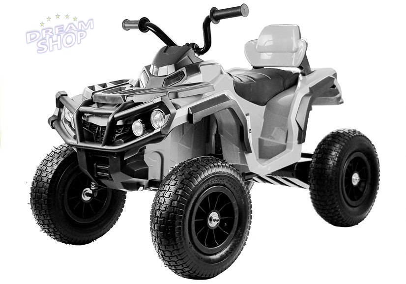 Quad na Akumulator BDM0906 Pompowane Koła Biały Quad na Akumulator BDM0906 Pompowane Koła Biały