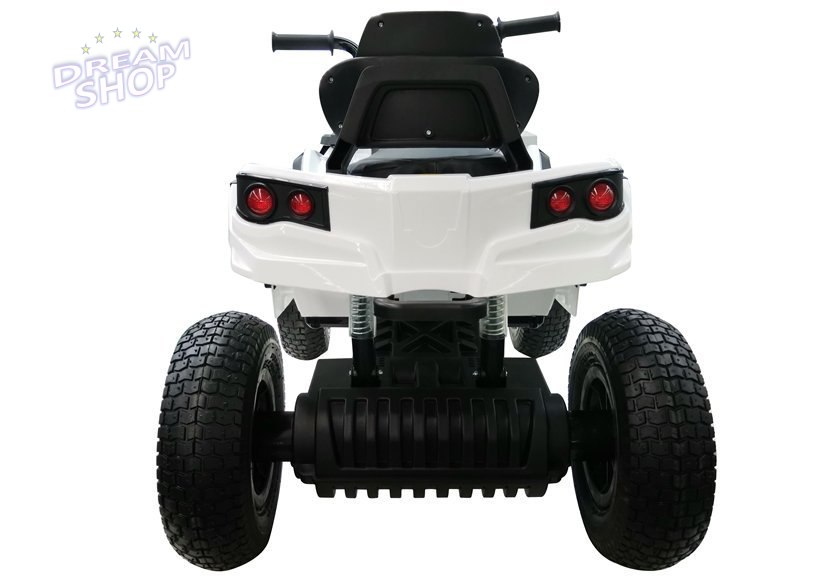 Quad na Akumulator BDM0906 Pompowane Koła Biały Quad na Akumulator BDM0906 Pompowane Koła Biały
