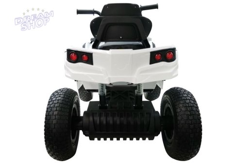 Quad na Akumulator BDM0906 Pompowane Koła Biały Quad na Akumulator BDM0906 Pompowane Koła Biały