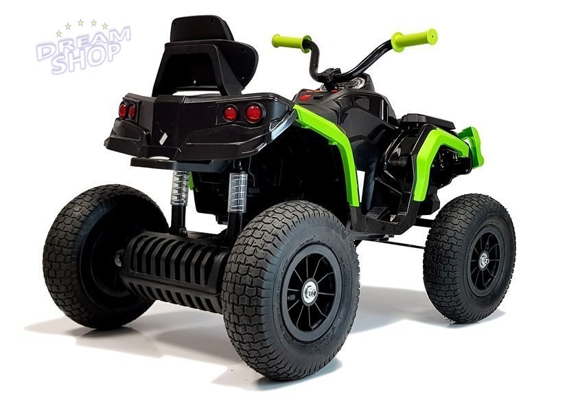 Quad na Akumulator BDM0906 Pompowane Koła Czarny Quad na Akumulator BDM0906 Pompowane Koła Czarny
