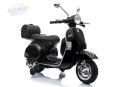 Skuter na Akumulator Vespa Czarny