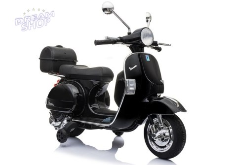 Skuter na Akumulator Vespa Czarny Skuter na Akumulator Vespa Czarny