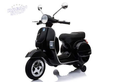 Skuter na Akumulator Vespa Czarny Skuter na Akumulator Vespa Czarny
