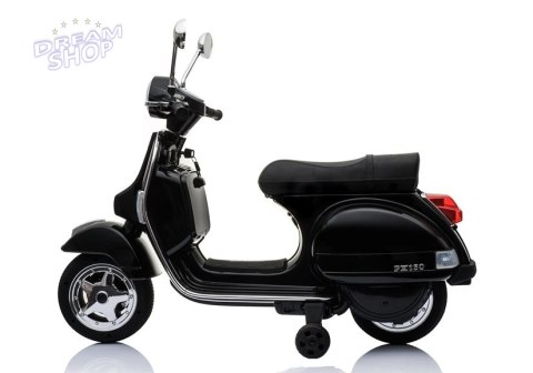 Skuter na Akumulator Vespa Czarny Skuter na Akumulator Vespa Czarny