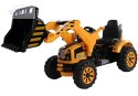 Traktor na akumulator z Łyżką Koparka Pomarańczowy