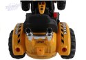 Traktor na akumulator z Łyżką Koparka Pomarańczowy