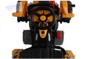 Traktor na akumulator z Łyżką Koparka Pomarańczowy