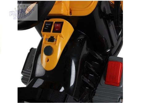 Traktor na akumulator z Łyżką Koparka Pomarańczowy Traktor na akumulator z Łyżką Koparka Pomarańczowy