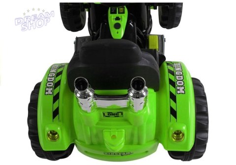 Traktor na akumulator z Łyżką Koparka Zielony Traktor na akumulator z Łyżką Koparka Zielony