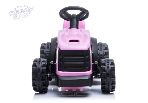 Traktor z Przyczepą na Akumulator TR1908T Różowy