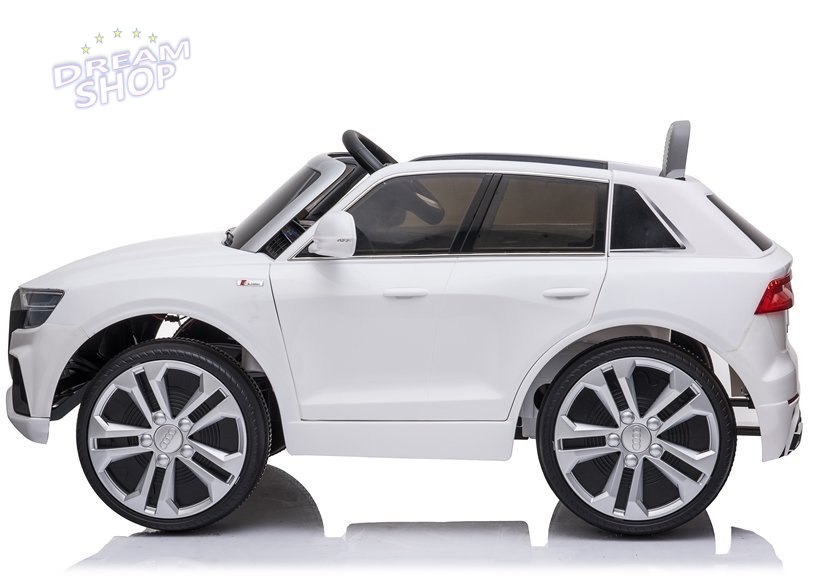 Auto na Akumulator Audi Q8 JJ2066 Biały Auto na Akumulator Audi Q8 JJ2066 Biały