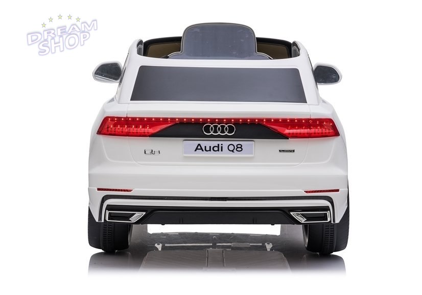 Auto na Akumulator Audi Q8 JJ2066 Biały Auto na Akumulator Audi Q8 JJ2066 Biały