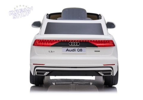 Auto na Akumulator Audi Q8 JJ2066 Biały Auto na Akumulator Audi Q8 JJ2066 Biały