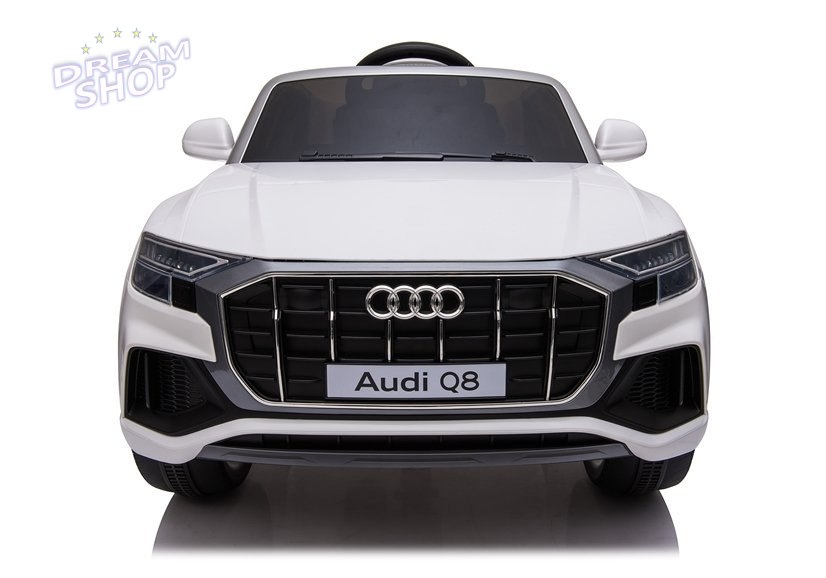 Auto na Akumulator Audi Q8 JJ2066 Biały Auto na Akumulator Audi Q8 JJ2066 Biały