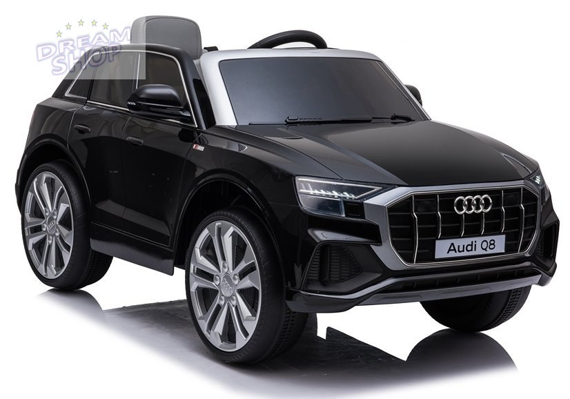 Auto na Akumulator Audi Q8 JJ2066 Czarny Lakierowany Auto na Akumulator Audi Q8 JJ2066 Czarny Lakierowany