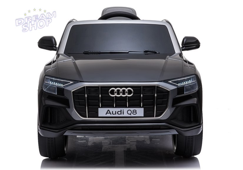 Auto na Akumulator Audi Q8 JJ2066 Czarny Lakierowany Auto na Akumulator Audi Q8 JJ2066 Czarny Lakierowany