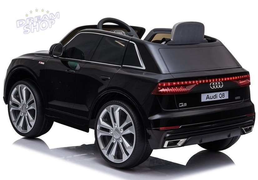 Auto na Akumulator Audi Q8 JJ2066 Czarny Lakierowany Auto na Akumulator Audi Q8 JJ2066 Czarny Lakierowany