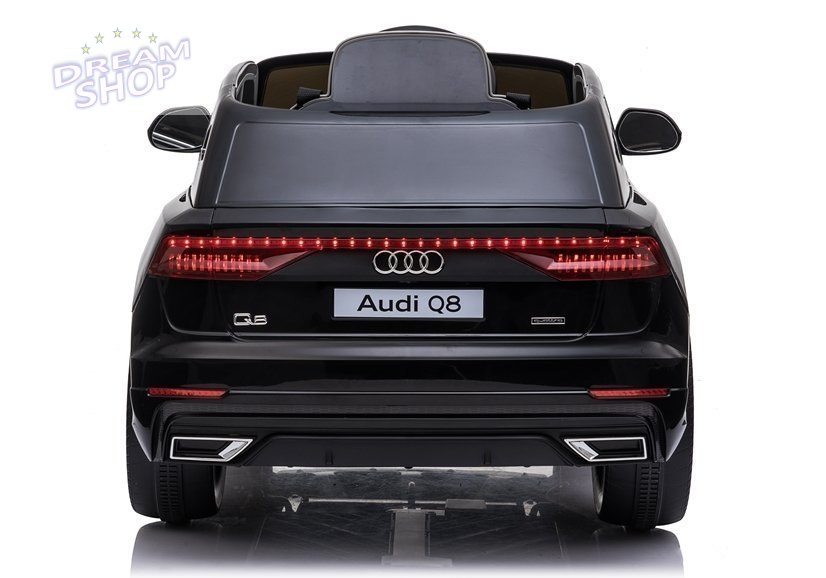 Auto na Akumulator Audi Q8 JJ2066 Czarny Lakierowany Auto na Akumulator Audi Q8 JJ2066 Czarny Lakierowany