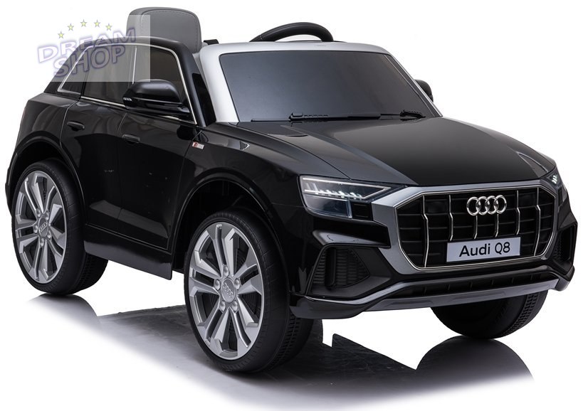 Auto na Akumulator Audi Q8 JJ2066 Czarny Lakierowany Auto na Akumulator Audi Q8 JJ2066 Czarny Lakierowany