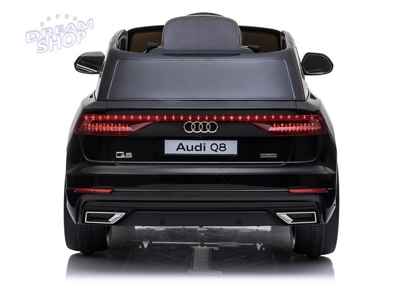 Auto na Akumulator Audi Q8 JJ2066 Czarny Lakierowany Auto na Akumulator Audi Q8 JJ2066 Czarny Lakierowany